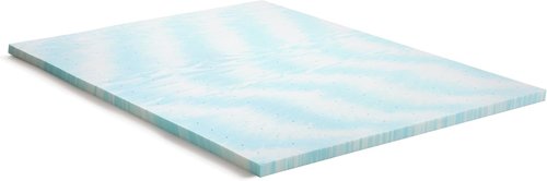 Linenspa 2 Inch Gel Memory Foam Mattress Topper - California King Size | Cooling & Pressure Relieving, CertiPUR Certified