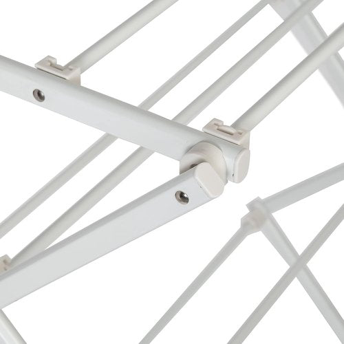 Honey-Can-Do Collapsible Laundry Drying Rack - Portable & Space-Saving Metal Clothes Dryer | Ideal for Indoor/Outdoor Use, White