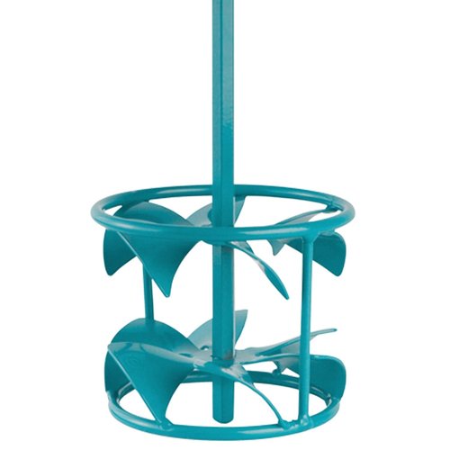 COLLOMIX Leveling Compound Mixing Paddle - DLX Series 4.7" Mixer Drill Bit with Liquid Materials and Thin Bed Mortar & HEXAFIX Connection - DLX120HF
