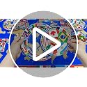 World Cup Flag Tablecloths - 3 Pack Disposable Plastic Covers for Parties