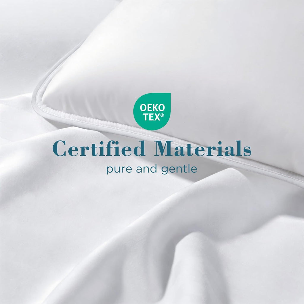 Viewstar King Size Bed Pillows - Soft Down Alternative for All Sleep Positions | Hotel Collection, White, Set of 2