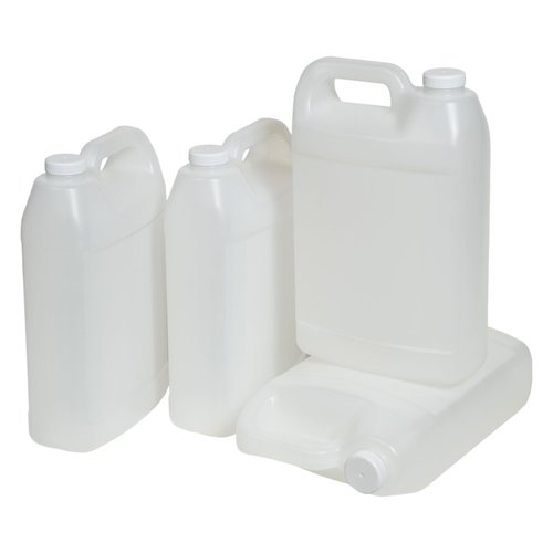 FastRack 1 Gallon Water Jug (Pack of 4) | F-Style Reusable Plastic Jug with lid for Liquids | Heavy-Duty Water Container for Storage, Camping | BPA-Free Gallon Jugs with Lid