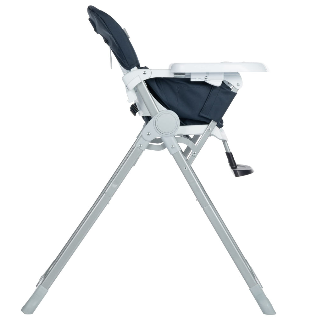 Cosco Simple Fold Adjustable Recline High Chair, Folds Flat and Stands on its own, Making it Easy to Store or take on The go, Rainbow