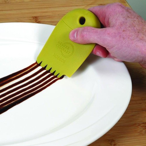 Mercer Culinary Silicone 8 Piece Plating Wedge Set, Multicolor