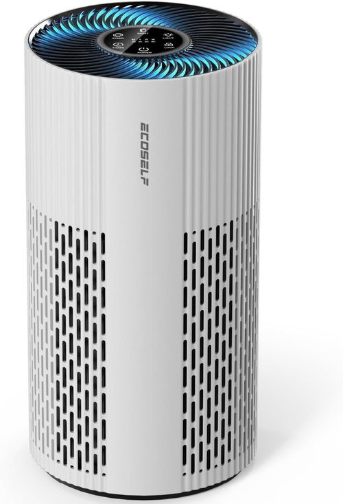 HAP604 Air Purifier - True HEPA Filter for Large Rooms Up to 1500 Ft² | 20dB Sleep Mode & 7 Color Light