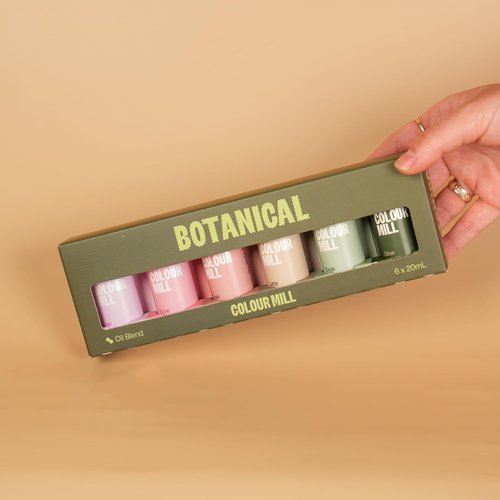 Colour Mill Oil-Based Food Coloring - Botanical 6 Pack | 20 Milliliters of Vibrant Colors