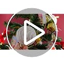 Christmas Ball Ornaments Set - Vintage White-Gold Farmhouse Style, 36 pcs