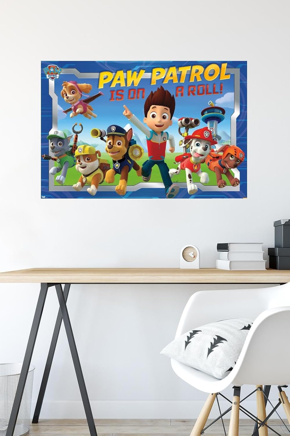 Trends International Nickelodeon Paw Patrol Crew Wall Poster - 22.375" x 34" | Vibrant Kids' Room Decor