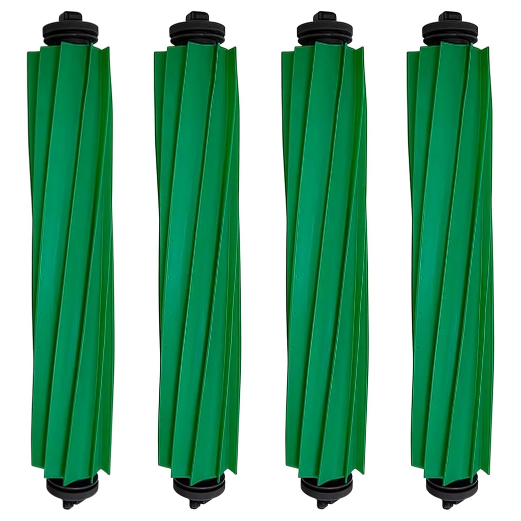 GIB Replacement Parts for iRobot Roomba Plus 505/405 Combo Robot Vacuum Accessories Kits, Multi-Surface Rubber Roller Brushes, 4 Pack