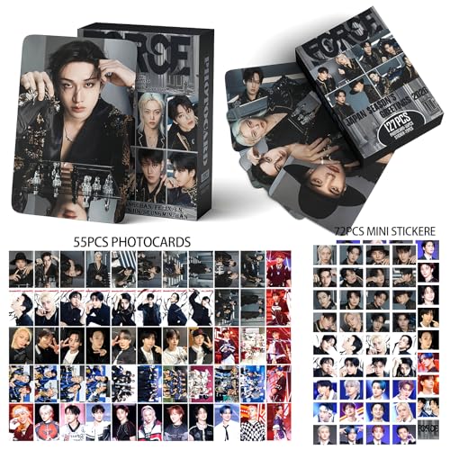 Stray Kids Photocard Set - 127PCS Kpop Collection with Stickers