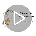Mimosa Bar Sign - 10x8 Freestanding Wooden Tabletop Drink Guide
