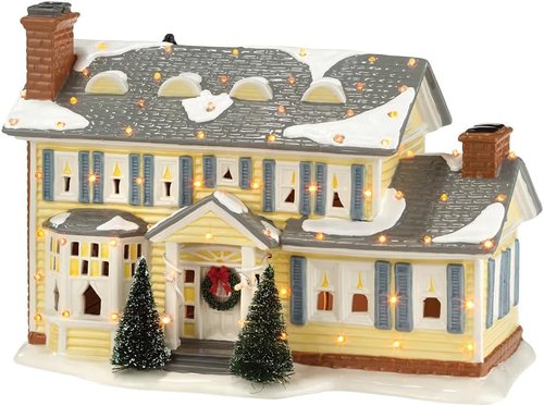 Department 56 | National Lampoon's Christmas Vacation Griswold Holiday House - Lit Building, 7.48 Inch, Multicolor