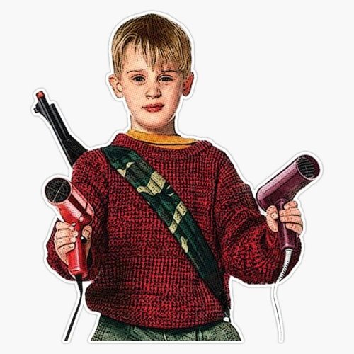 Kevin McCallister Home Alone Christmas Movie Sticker Bumper Sticker Vinyl Decal 5"
