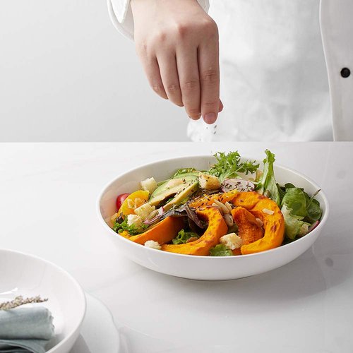 Y YHY 30 oz Pasta Bowls & 10.6" Dinner Plates