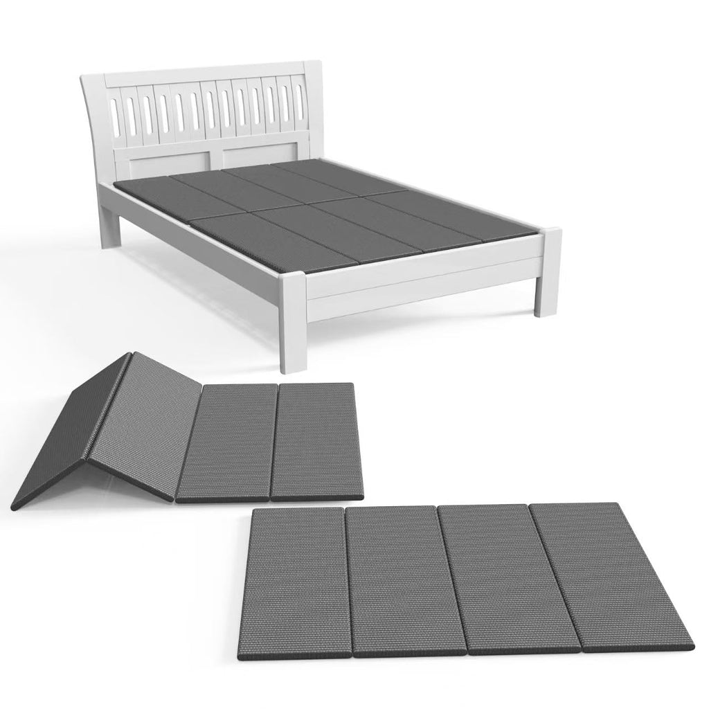 Irrical Light and Thin Bunkie Board, Folding Spring Box,Full Size 54x75'', Large Double Bed 10MM, Bed Support Flat Noodles,Light and Thin, Breathable, Noise Minimizing