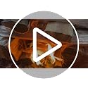 FireSTARTERZ 100% Beeswax Fire Starters - Natural & Waterproof (10 Pack)