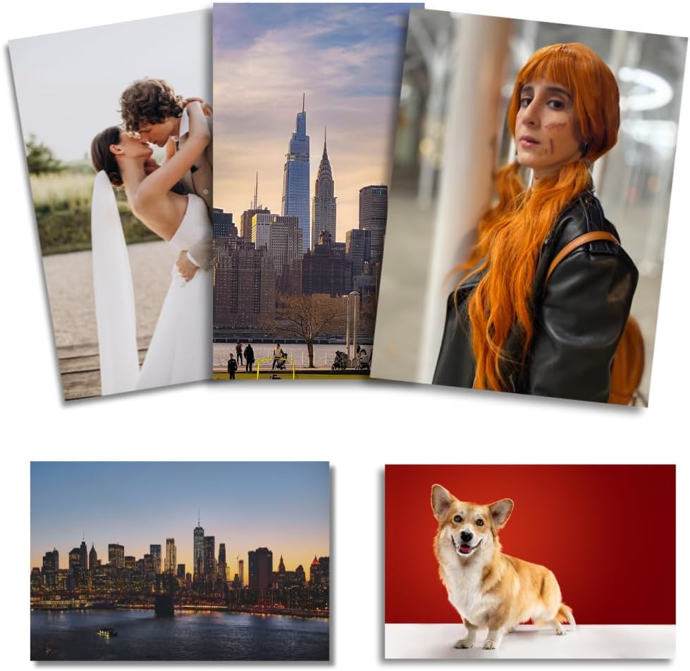 Photo Print - Custom Sizes 3.5x5 to 13x19 Inches | Premium Quality Glossy or Matte Paper