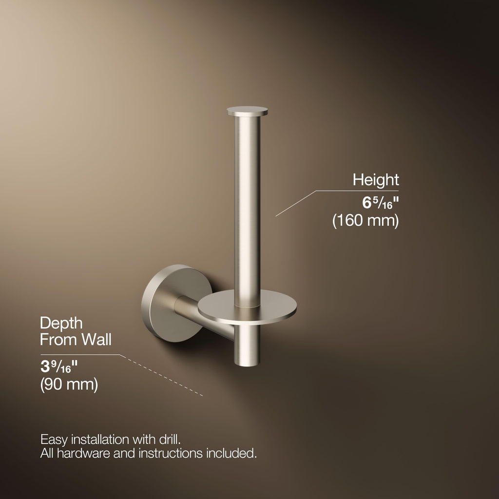 KOHLER Elate Verticle Toilet Paper Holder K-27293-BN Bathroom Accessory
