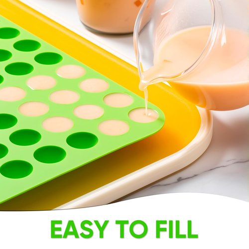 5 Pcs Silicone food molds for harvest right freeze dryer medium trays, Silicone Food Molds Ball for Harvest right freeze dryer accessories