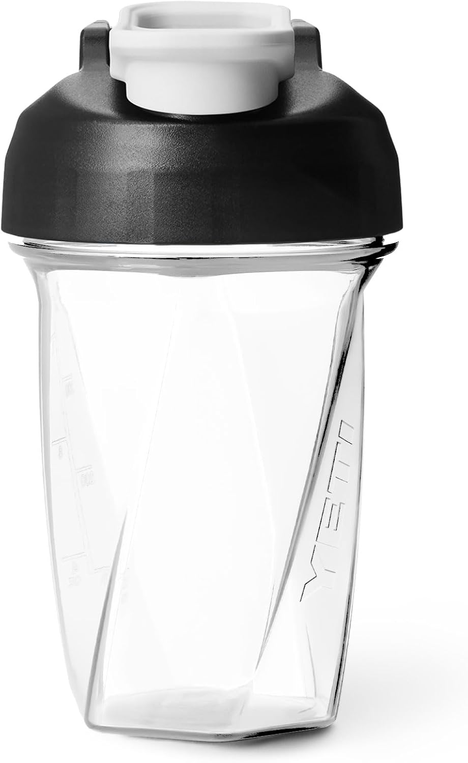 YETI Yonder Helimix Vortex Blender Shaker Bottle - 20oz Portable Protein Cup | USA Made, Dishwasher Safe, Clear