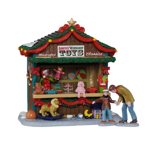 Lemax Santa's Workshop Set of 3, Table Accents, #53737