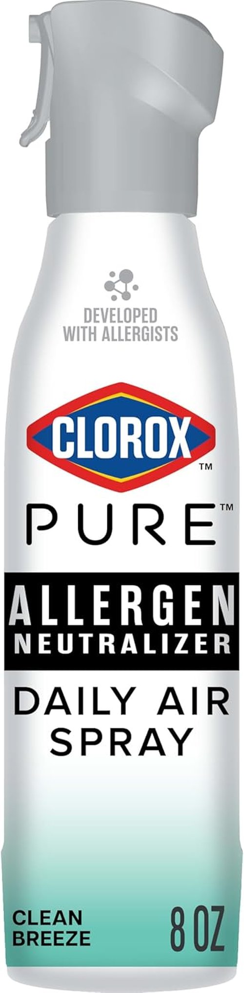 Clorox PURE Allergen Neutralizer Spray - Clean Breeze Scent, 8 Ounces for Daily Air Freshening