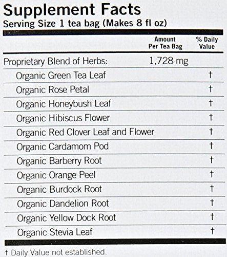 Yogi Skin DeTox Tea - Organic Herbal Tea, 16 Bags