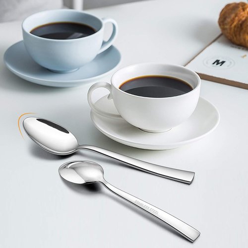 E-far 60-Piece Stainless Steel Silverware Set - Service for 12 | Elegant Flatware for Home & Parties
