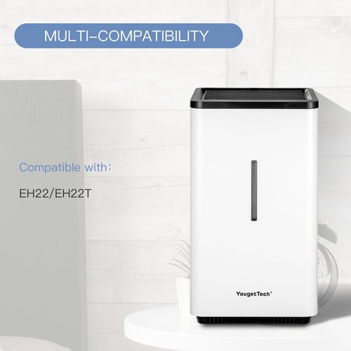 YougetTech 2 Pack EH22/EH22T Humidifier Wicking Filters Replacement, Compatible with YougetTech Humidifier EH22/EH22T, Cool Mist Humidifier Filters