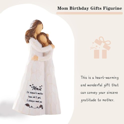 Kohehe Handmade Figurine Gift for Mom - Meaningful 5.5" Birthday & Mother's Day Present | Unique Keepsake