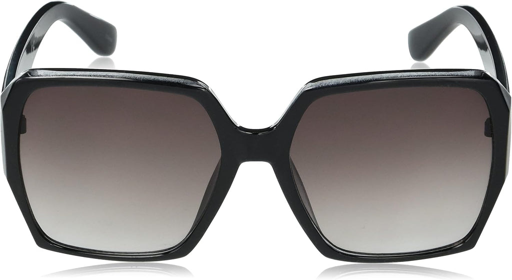 Martha Stewart Women's UV400 Square Sunglasses - Timeless 58mm Protective Eyewear for Her