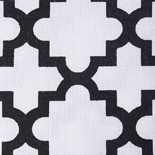 DII Lattice Basics Collection Kitchen Apron, White - One Size