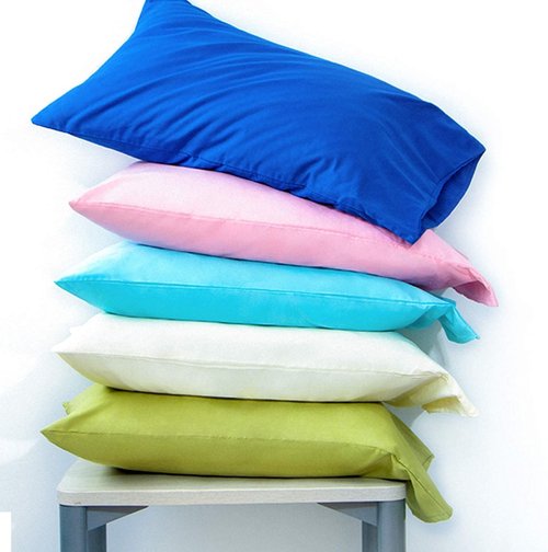 FLXXIE Pillow Cases - Soft Microfiber Standard Size Pillow Covers | Wrinkle & Stain Resistant, 2-Piece Set, 20x26, Purple