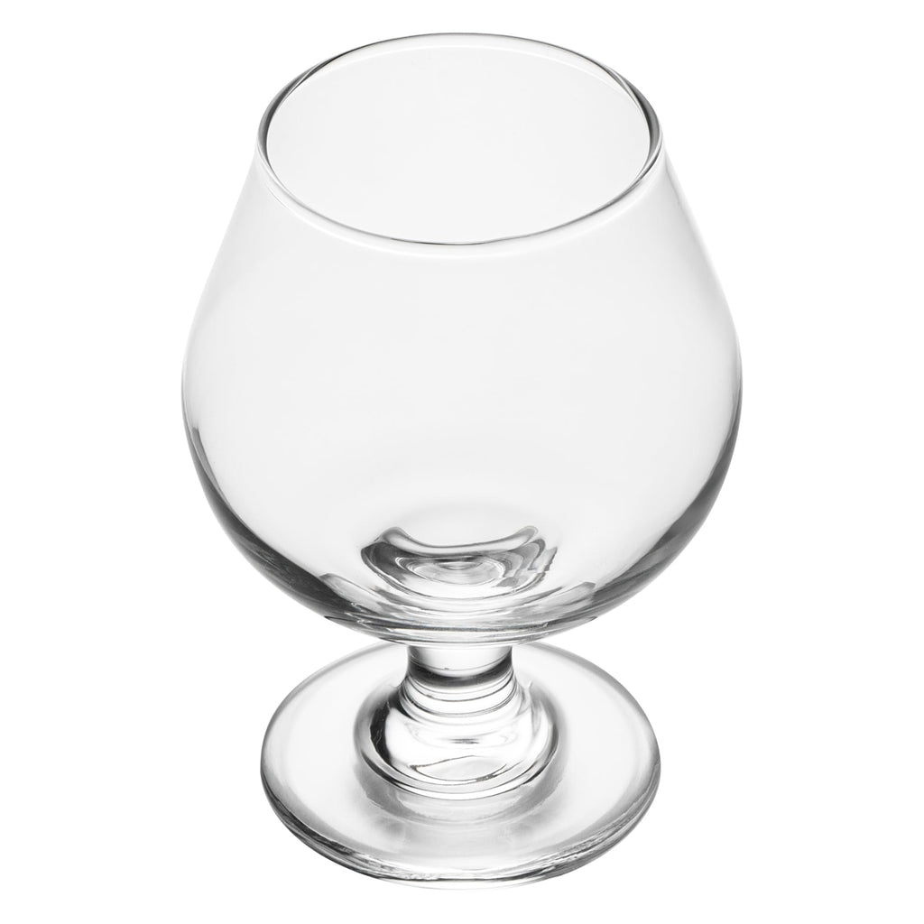 Restaurantware-Vetri 9 Ounce Brandy Snifters, 24 Stemmed Whiskey Glasses - No Lead, Dishwashable, Clear Glass Tumblers For Tasting Bourbon, Cognac, Scotch, Great For Spirit Drinks, Oid Fashioned