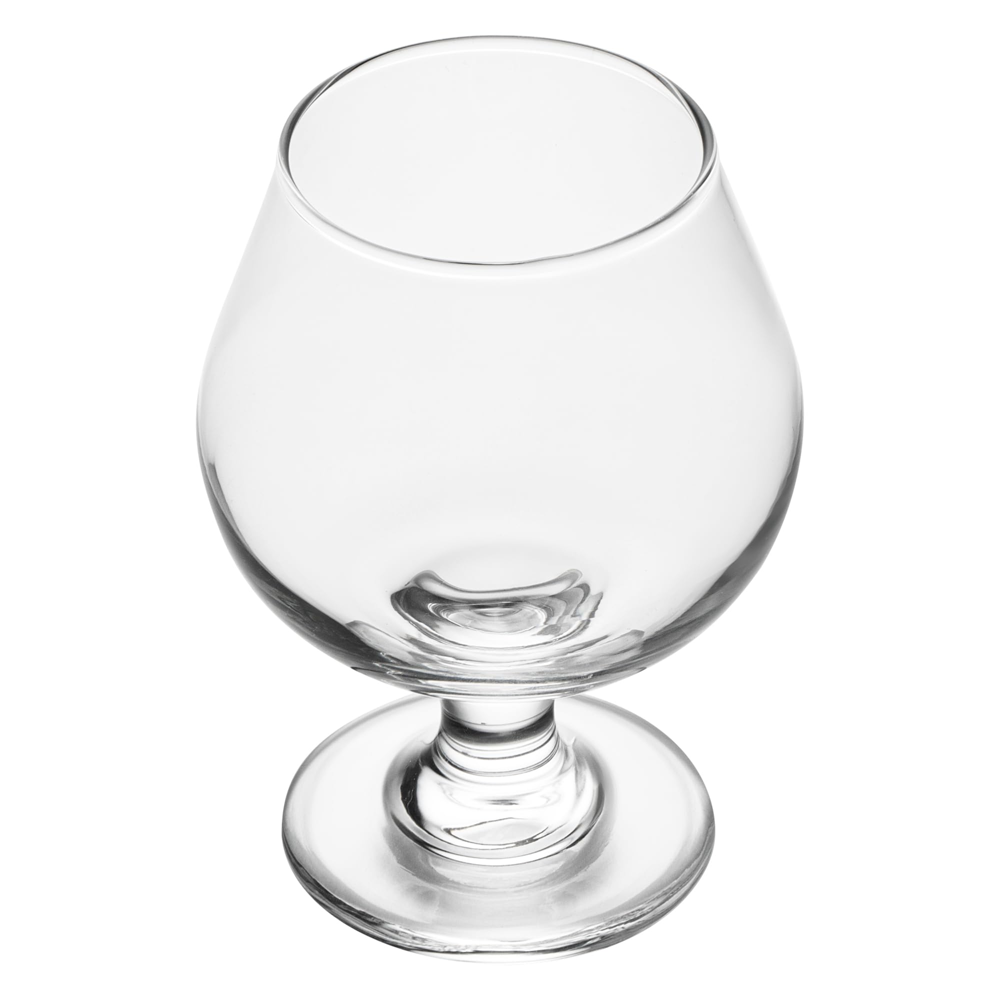 Restaurantware-Vetri 9 Ounce Brandy Snifters, 24 Stemmed Whiskey Glasses - No Lead, Dishwashable, Clear Glass Tumblers For Tasting Bourbon, Cognac, Scotch, Great For Spirit Drinks, Oid Fashioned