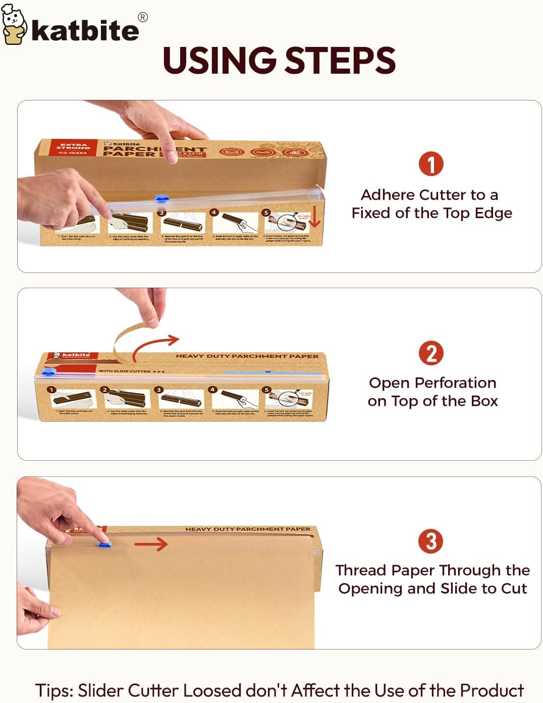 Unbleached Parchment Paper Roll - Heavy Duty Non-Stick Baking Paper 12in x 262ft | Ideal for Cooking & Air Frying