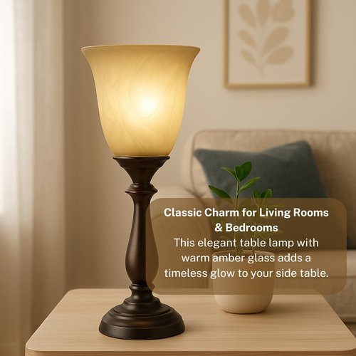 LIGHTACCENTS Alabaster Glass Pendant Light Shade - Farmhouse Style Chandelier Shades, 6"x6", Socket Nut Compatible - Upgrade Pendants, Wall Vanities, Lamps - Pendant Lamp Shade Replacement (1-Pack)