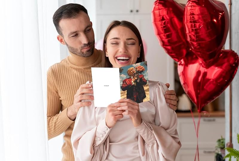 Funny Valentine's Day Card for Husband Wife Boyfriend Girlfriend with Envelope