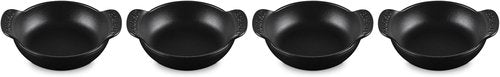 Le Creuset Enameled Cast Iron Mini Round Braiser Set - 3 Qt, Matte Black | Gourmet Cooking Essential