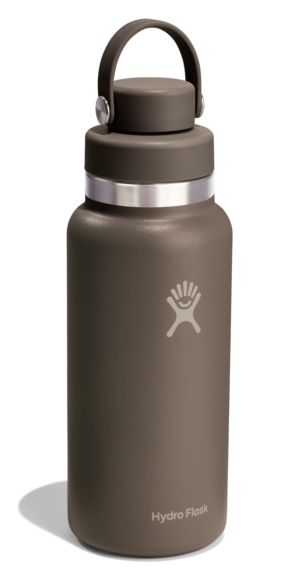 Hydro Flask Water Bottle - Insulated Stainless Steel - Wide Mouth Flex Chug Lid, Non Spill, Leakproof in 32 Oz Sandpiper