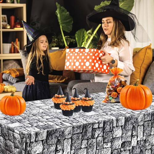 Medieval Castle Knight Tablecloths - 54x108 Inch, 2 Pack