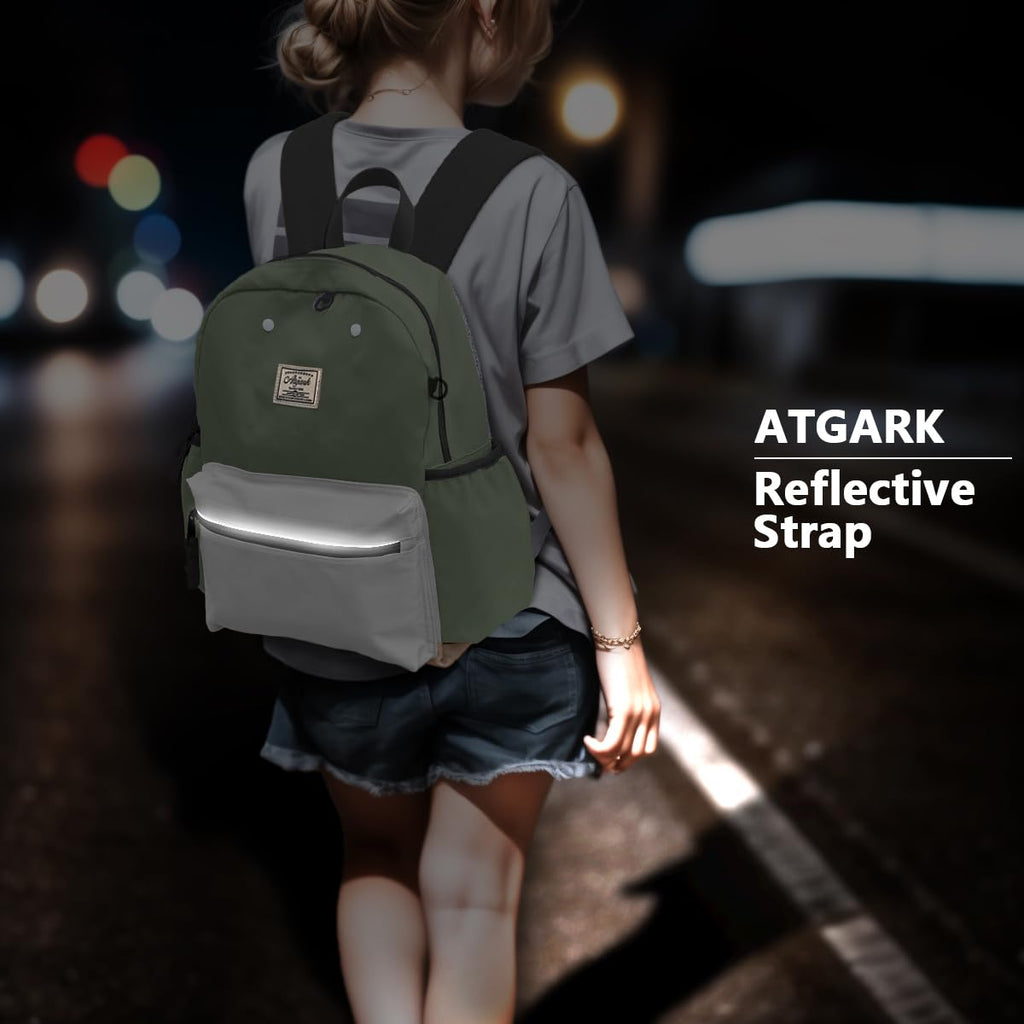 atgark Toddler Backpack for Boys Girls 2-5, Preschool Backpack for Boys Girls, Kids Child Kindergarten Backpack, 13" H, Fit Standard Folder