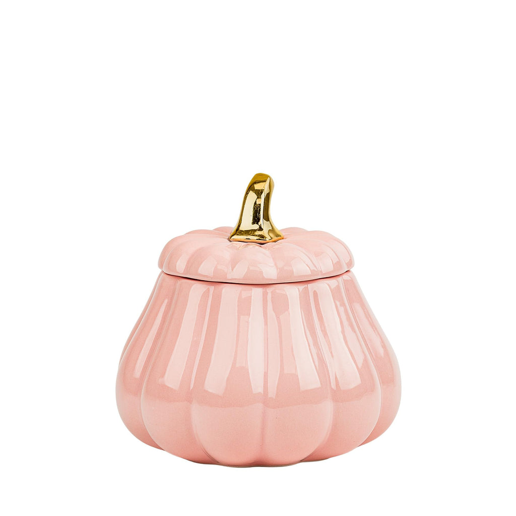 10 Strawberry Street Pumpkin Patch Graduated Gourd Canister Set, Pink