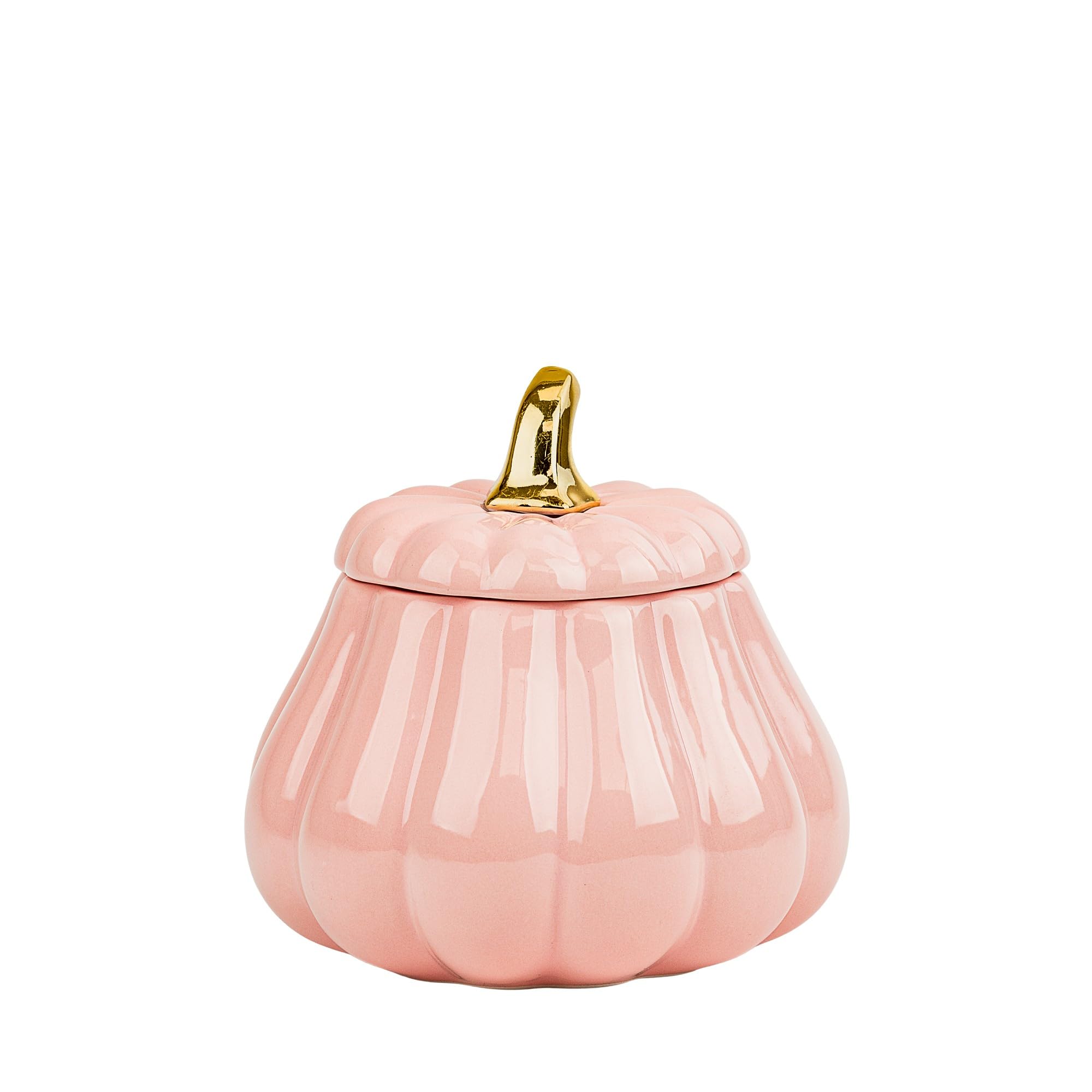 10 Strawberry Street Pumpkin Patch Graduated Gourd Canister Set, Pink
