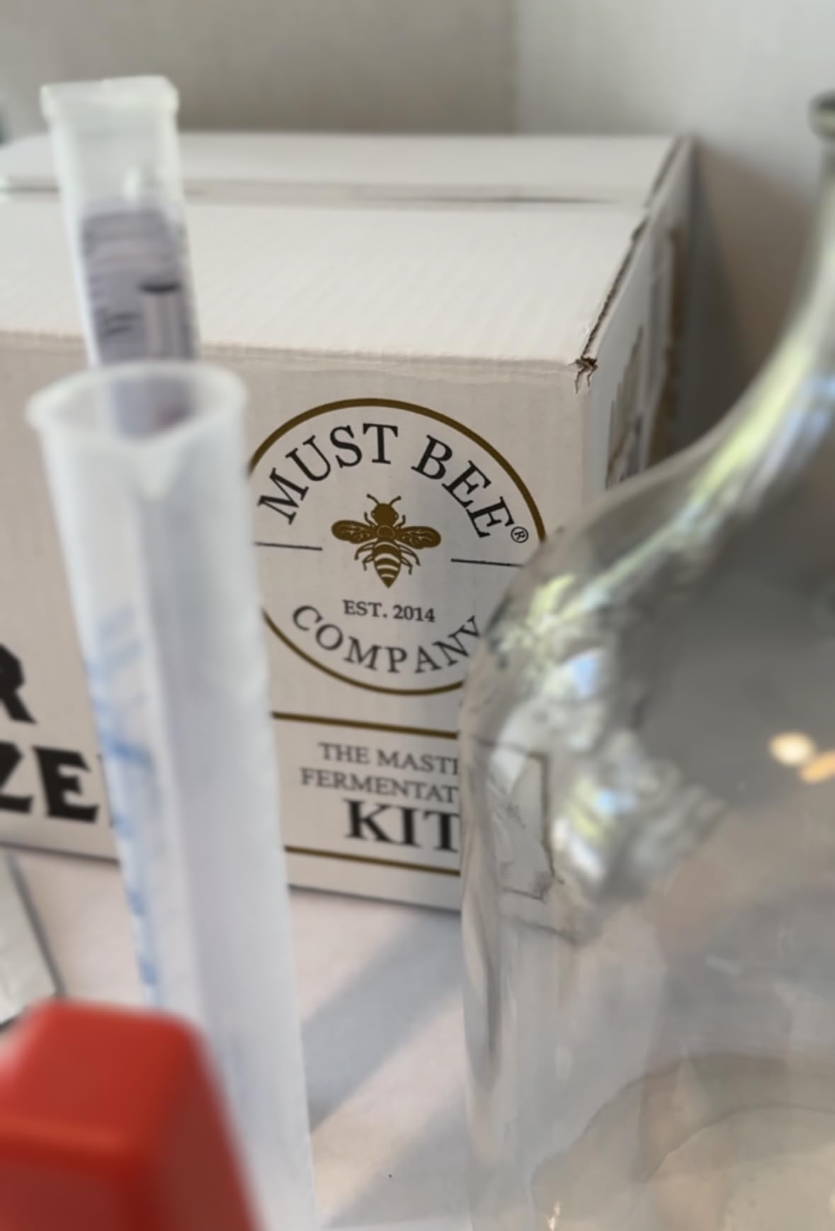 Must Bee Company Master Fermentation Kit - 1 Gallon Mead, Cider, Seltzer Maker
