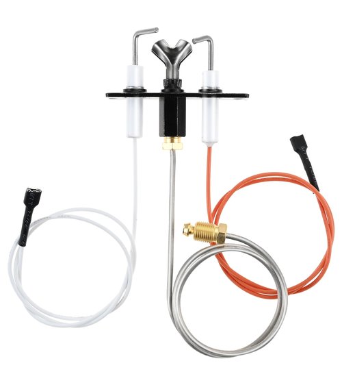 Hicello IPI Pilot Assembly 2090-012 Natural Gas (NG) Fireplace Replacement Kit - Compatible with Heatilator, Majestic, Heat-N-Glo, Quadra-Fire, and Outdoor Lifestyles Models
