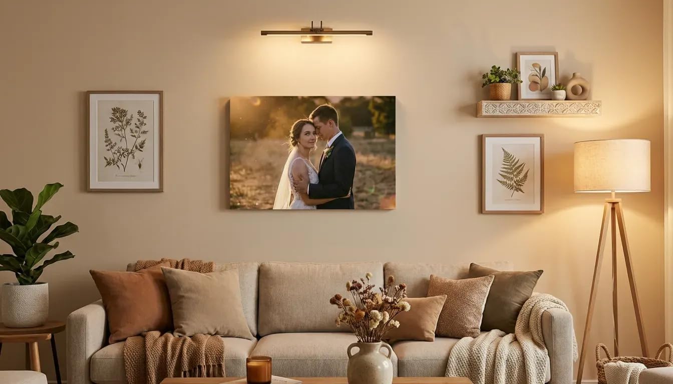 SCS Sal's Custom Shop Canvas Print - Personalized Photo Wall Art for Weddings, Family & More | Gallery-Wrapped, Ready to Hang