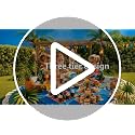 Hawaiian Cupcake Stand - 3 Tier Tiki Cake Holder for Luau Parties