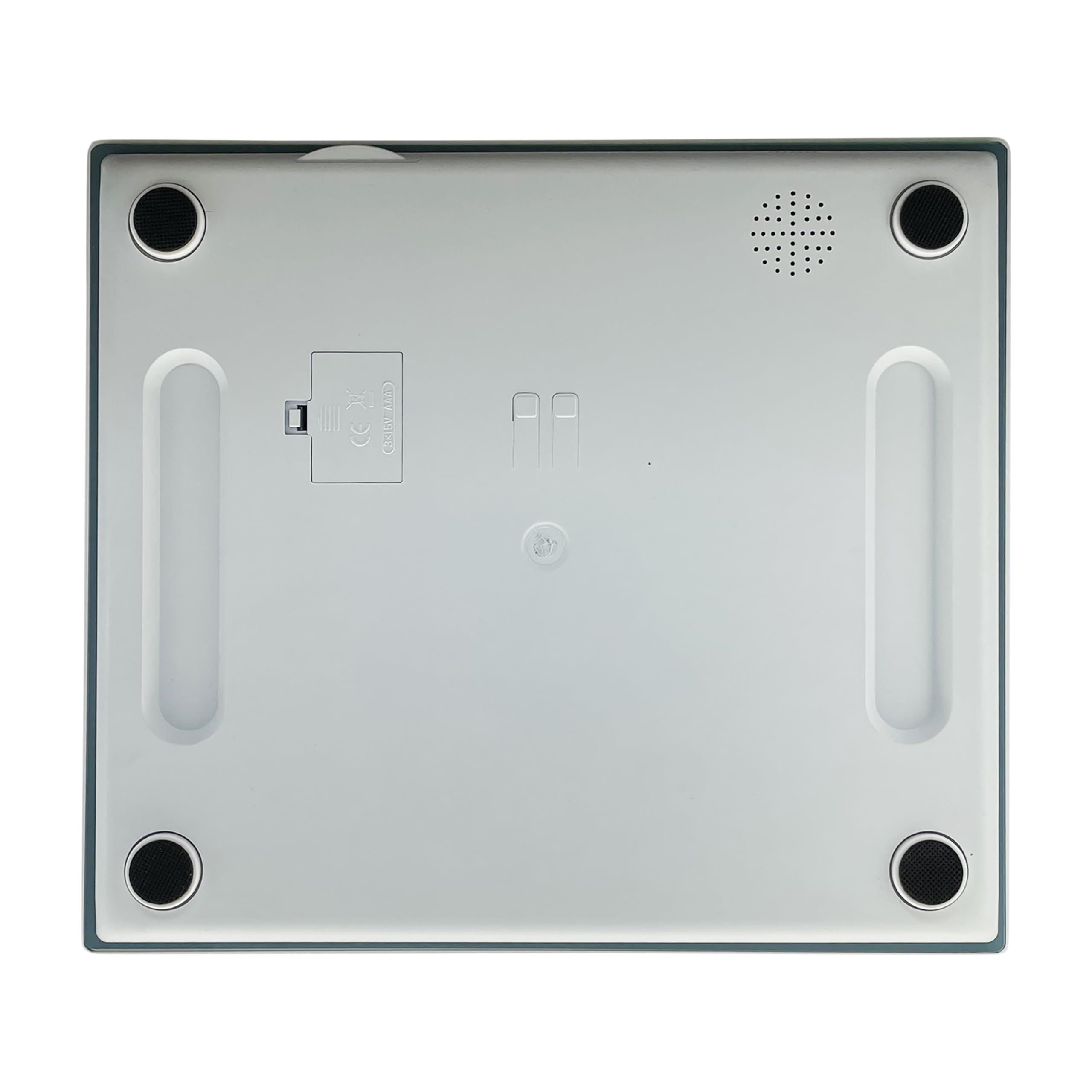 Taylor Digital Extra-Wide Extra High 500lb Capacity Bathroom Scale for Body Weight, Ultra Wide Platform, Digital Weighing Machine for People, Easy-to-Read, Slate Blue