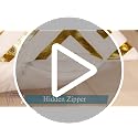 Shades of Freyja W77 Gold & White Velvet Pillow Covers - 18x18 Set of 2